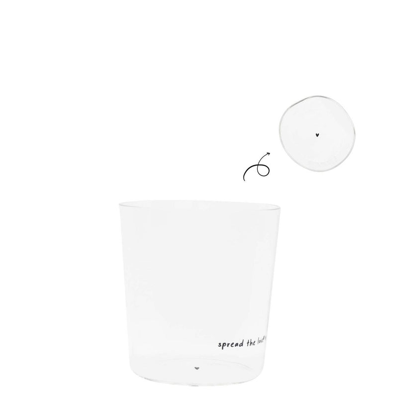 Bastion Collections Spread the Love Glas - 300 ml