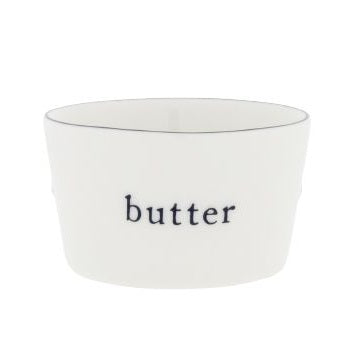 Bastion Collections White Butter Schaaltje - Aardewerk - Ø 8 cm