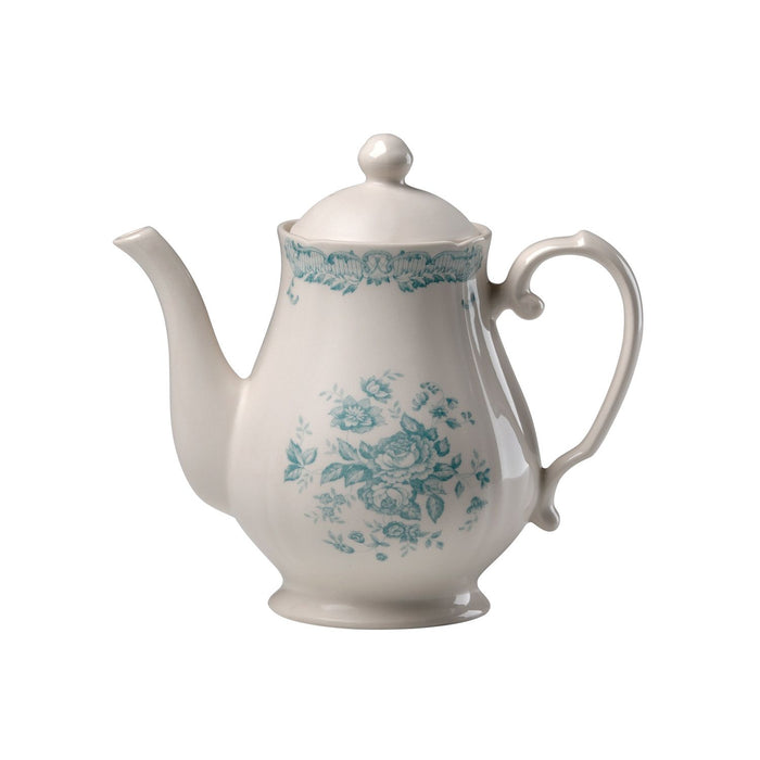 Bitossi Home Rose Theepot - Turquoise - Aardewerk - 965 ml