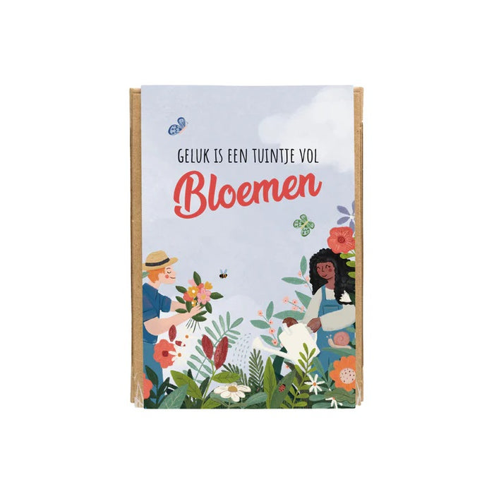 Blossombs Giftbox Mini met 4 Bloembommetjes - Lucky Garden