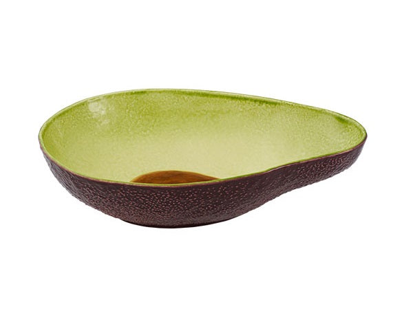 Bordallo Pinheiro Avocado Schaal - Aardewerk - 34 cm x 23,1 cm