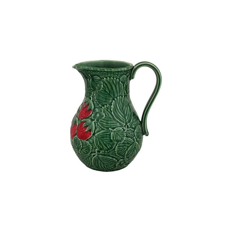 Bordallo Pinheiro Morangos - Karaf - Aardbei - Aardewerk - 2,2 ltr.