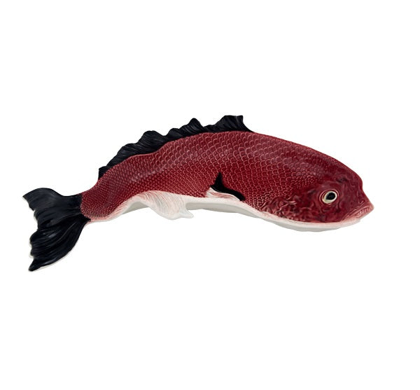 Bordallo Pinheiro Peixes Schaal - Aardewerk - 54 cm x 28 cm