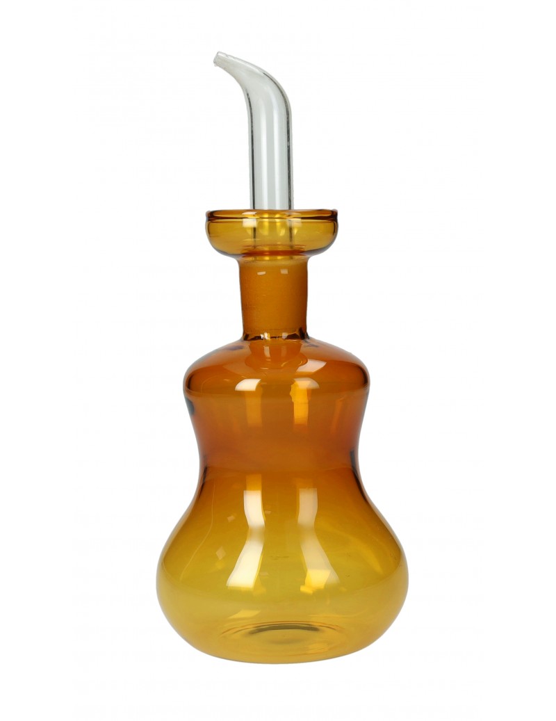 Brandani Silhouette Olijfolie Flesje - Okergeel - Glas - 250 ml