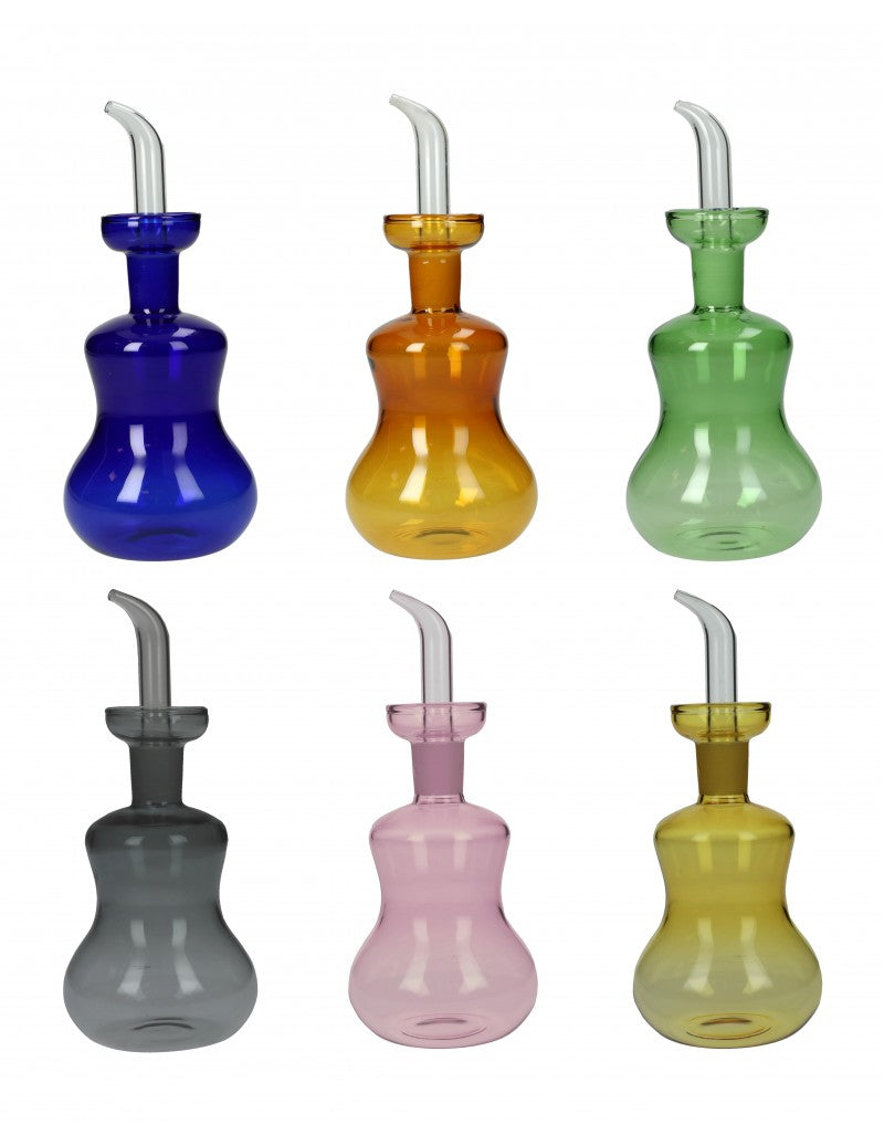 Brandani Silhouette Olijfolie Flesje - Okergeel - Glas - 250 ml