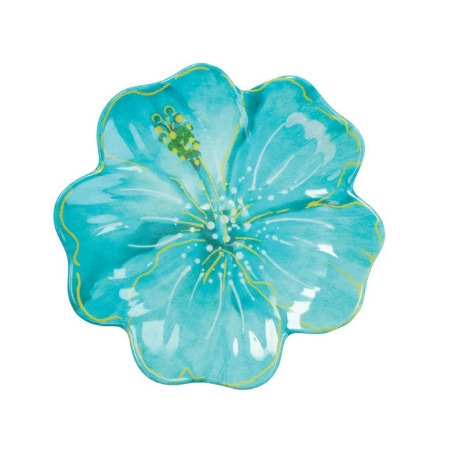 Brandani Fiore Ontbijtbord - Blauw - Melamine - Ø 20 cm