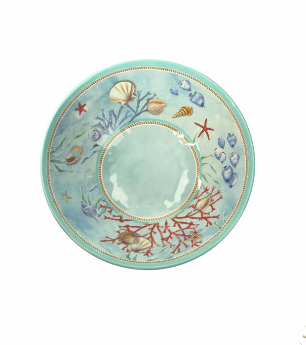 Brandani Reef Schaal - Melamine - Ø 27,5 cm