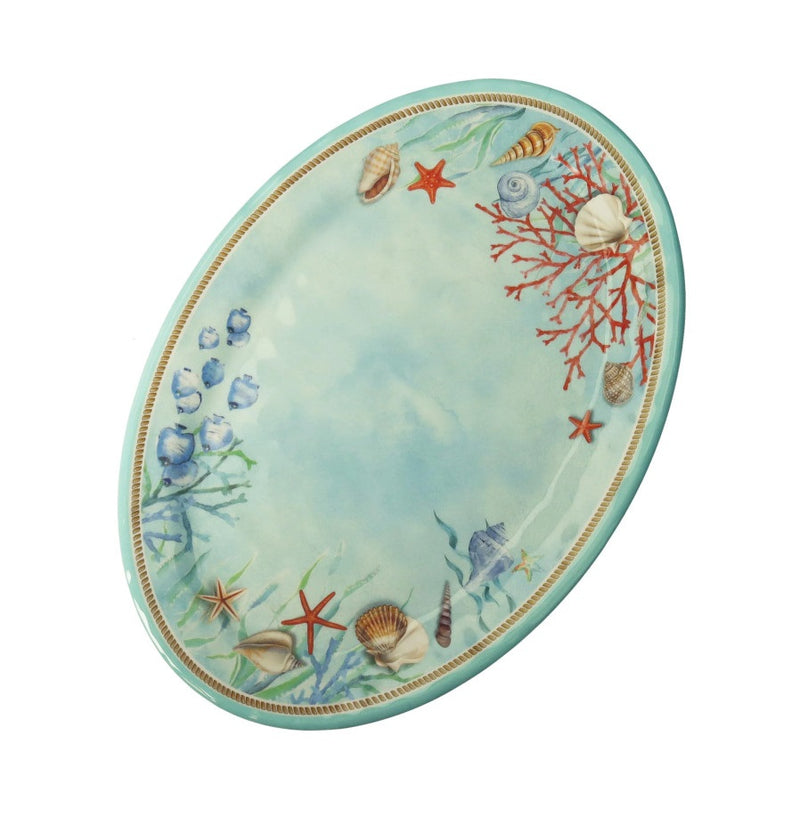 Brandani Reef Schaal - Melamine - 35,5 cm x 25 cm