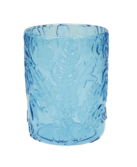 Brandani Tropical Waterglas - Blauw - Acryl - 350 ml