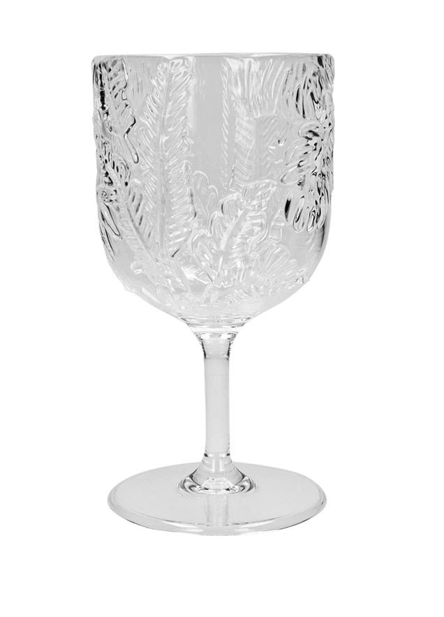 Brandani Tropical Wijnglas - Transparant - Acryl - 500 ml