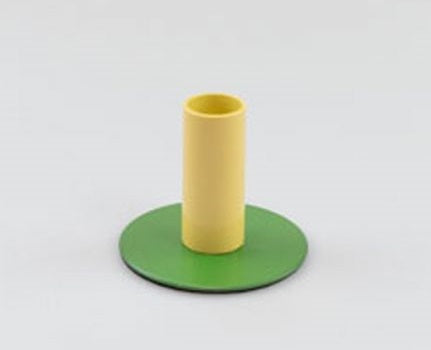 Branded By Gabi L Kandelaar - Groen/Vanille - IJzer - 8 cm x 6 cm