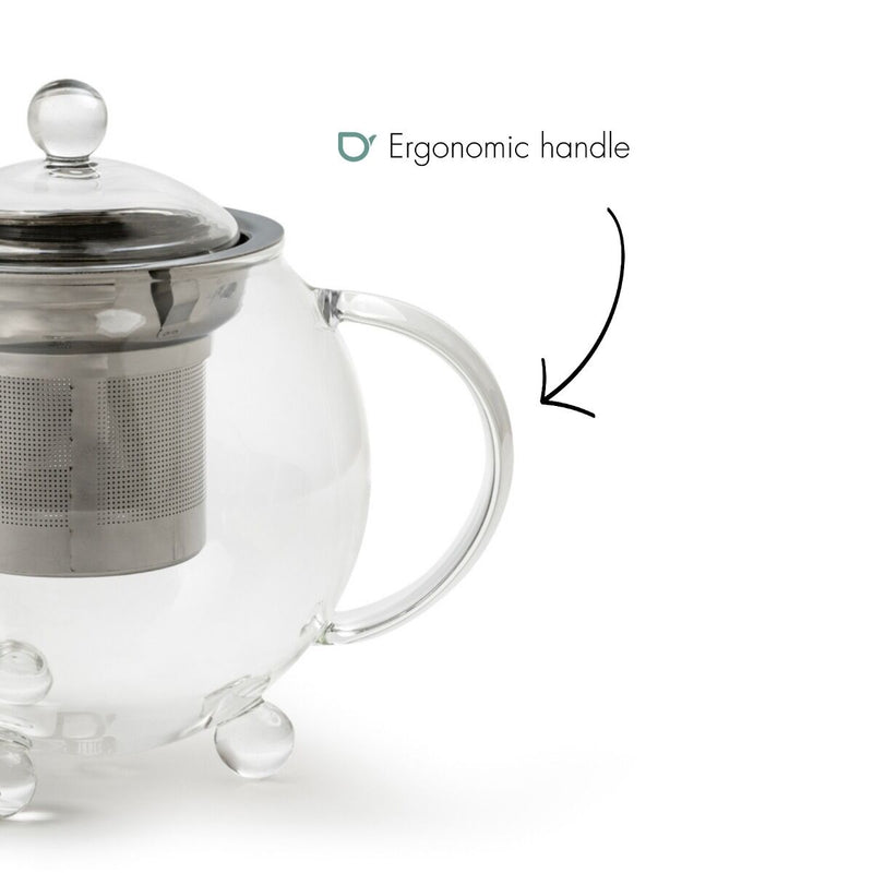 Bredemeijer Bella Ronde Theepot - Borosilicaatglas - 500 ml