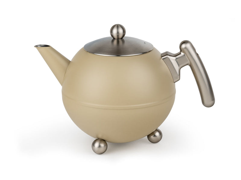Bredemeijer Duet® Bella Ronde Theepot - Taupe - 1,2 ltr.