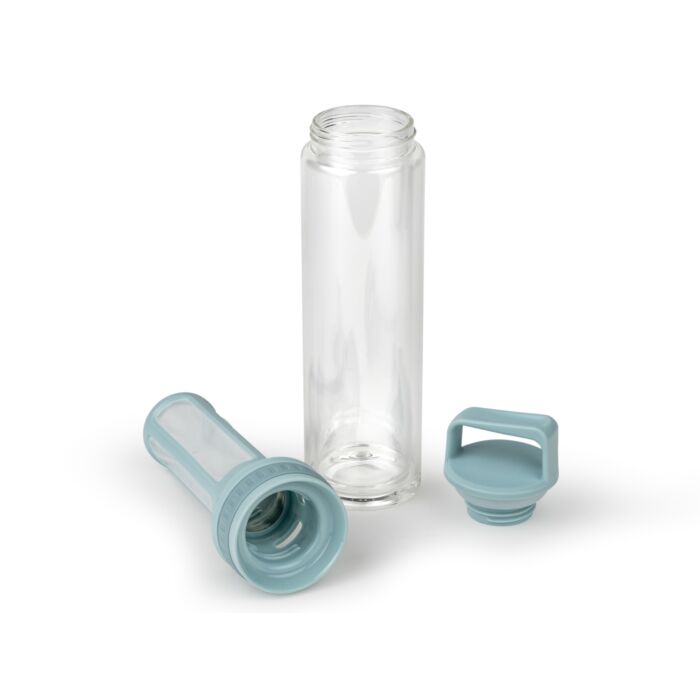 Leopold Vienna Moshi Cold Brew Infuser Bottle - Glas - Mint - 400 ml