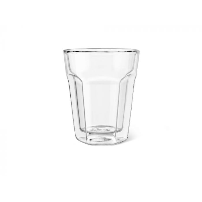 Leopold Vienna Dubbelwandig Koffieglas -Transparant - Borosilicaatglas - 220 ml