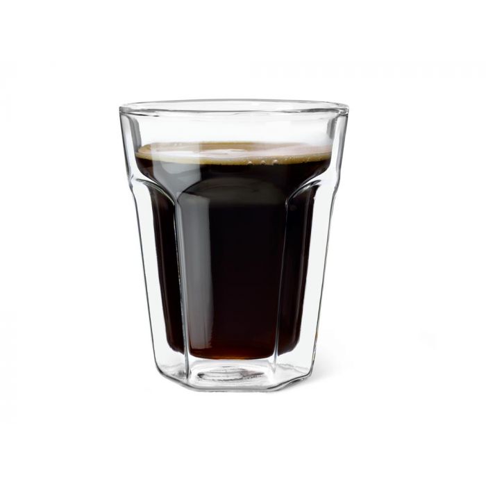 Leopold Vienna Dubbelwandig Koffieglas -Transparant - Borosilicaatglas - 220 ml