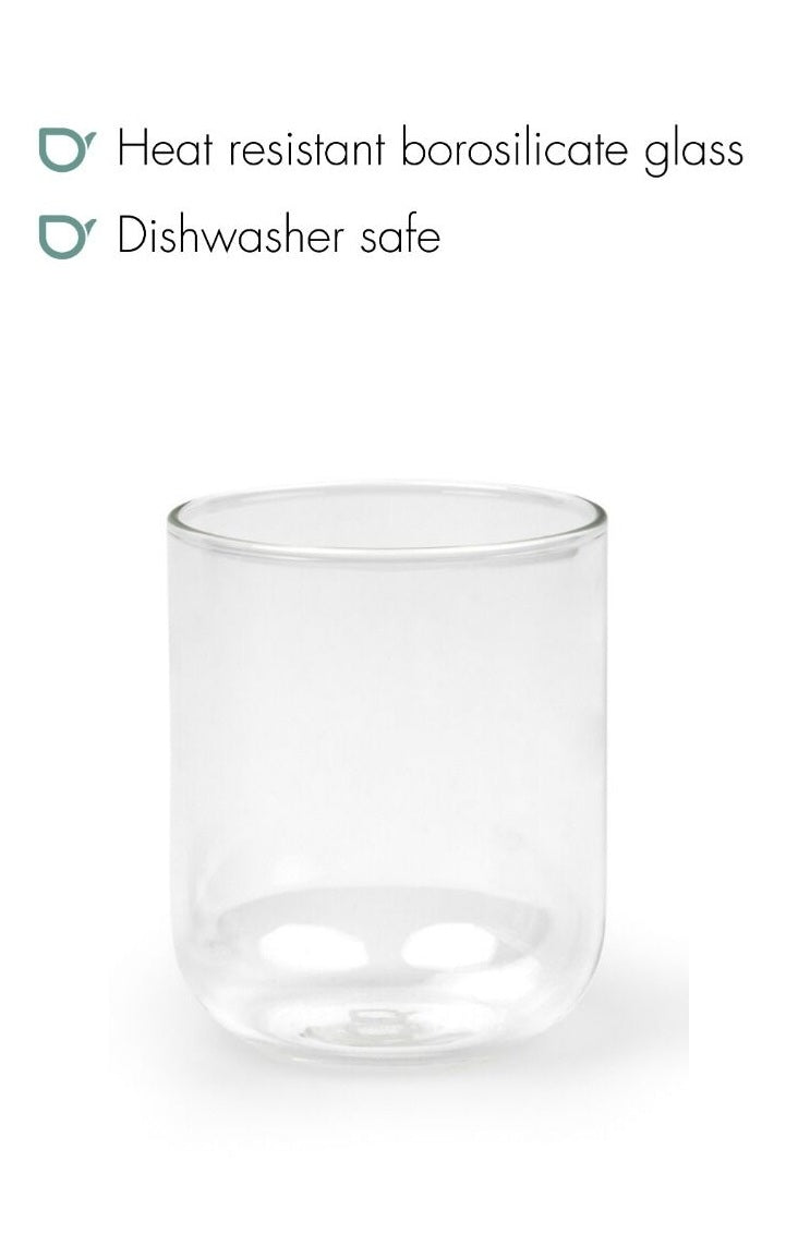 Bredemeijer Padua glas -Transparant - Borosilicaatglas - 400 ml