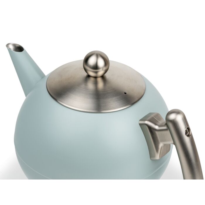 Bredemeijer Duet® Bella Ronde Theepot - Lichtblauw - 1,2 ltr.