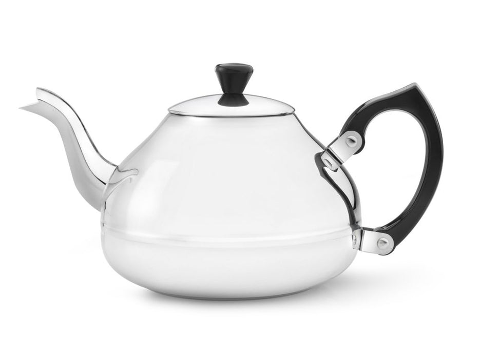 Bredemeijer Ceylon Theepot - Zilverkleurig - RVS - 1,25 ltr.