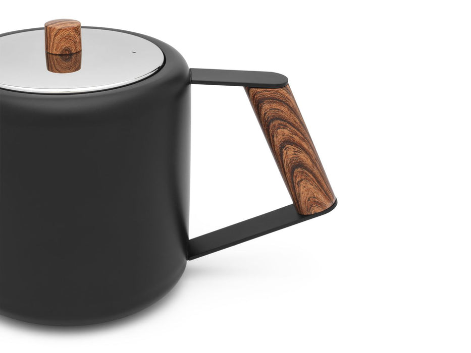 Bredemeijer Duet® Design Boston Theepot - Mat Zwart - 1,1 ltr.