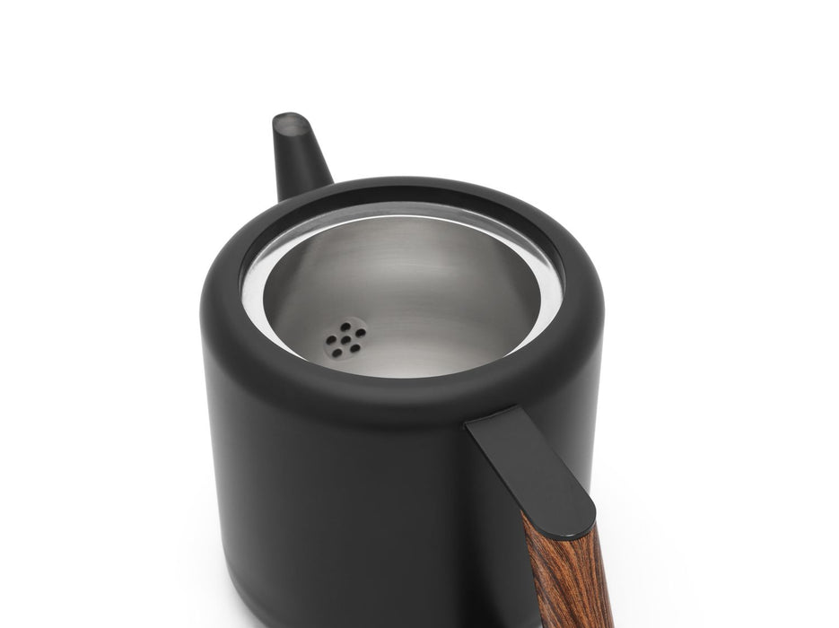 Bredemeijer Duet® Design Boston Theepot - Mat Zwart - 1,1 ltr.
