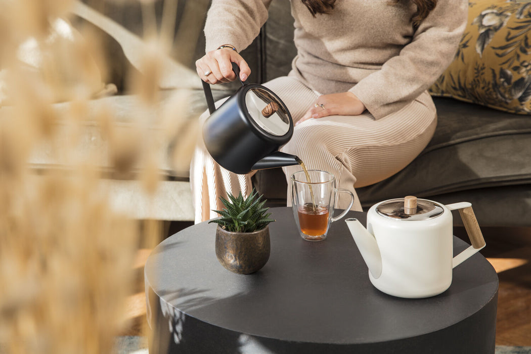 Bredemeijer Duet® Design Boston Theepot - Mat Zwart - 1,1 ltr.