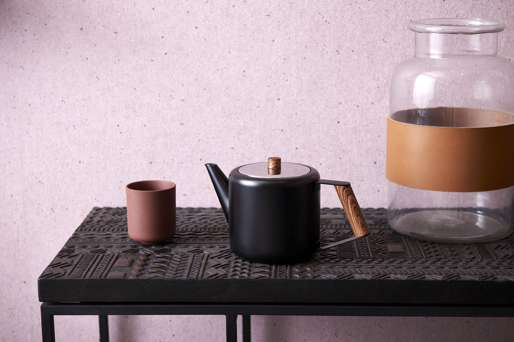 Bredemeijer Duet® Design Boston Theepot - Mat Zwart - 1,1 ltr.