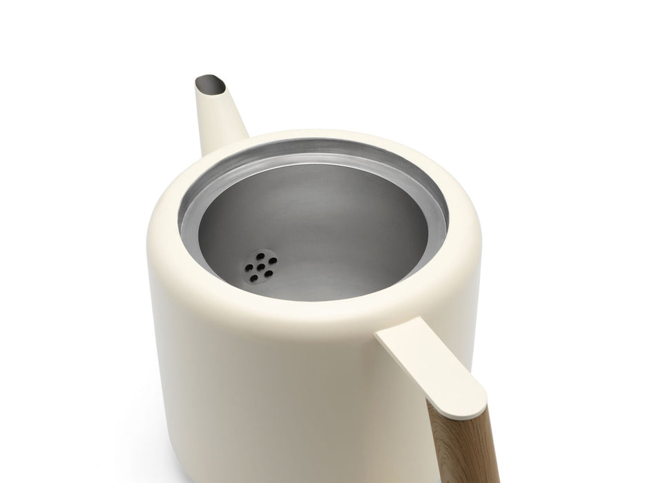 Bredemeijer Duet® Design Boston Theepot - Mat Wit - 1,1 ltr.