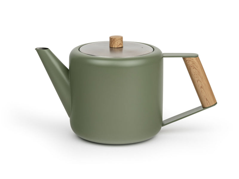 Bredemeijer Duet® Design Boston Theepot - Legergroen - 1,1 ltr.