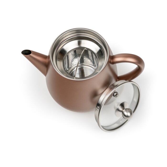 Bredemeijer Duet® Eva Theepot - Roestbruin - 1,1 ltr.