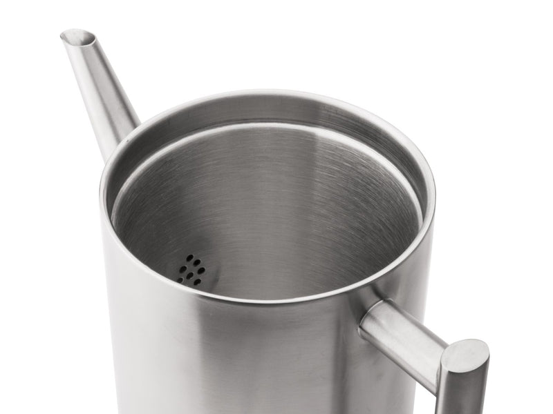 Bredemeijer Minuet® Cylindre Theepot - Mat Zilverkleurig - 1,2 ltr.