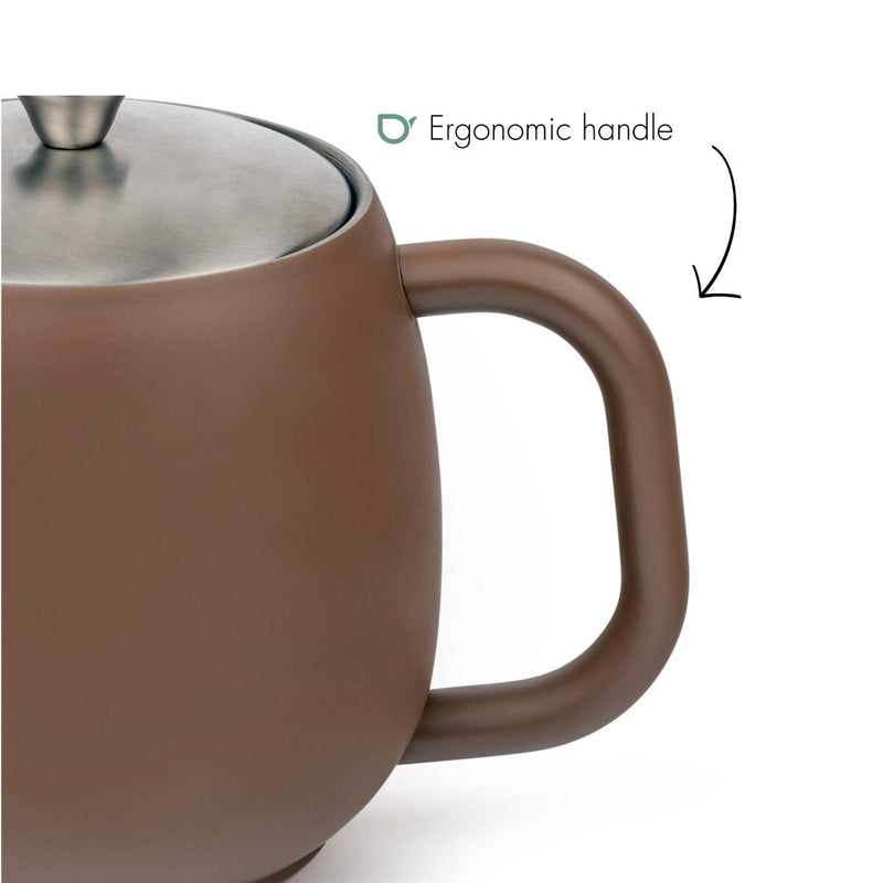 Bredemeijer Vera Theepot - Donkerbruin - 900 ml