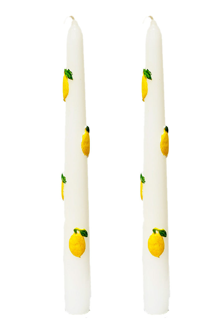 Cereria di Giorgio Dinerkaars - Citroenen - Set van 2 - 25 cm