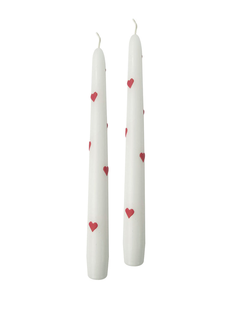 Cereria di Giorgio Dinerkaars - Hartjes - Set van 2 - 25 cm