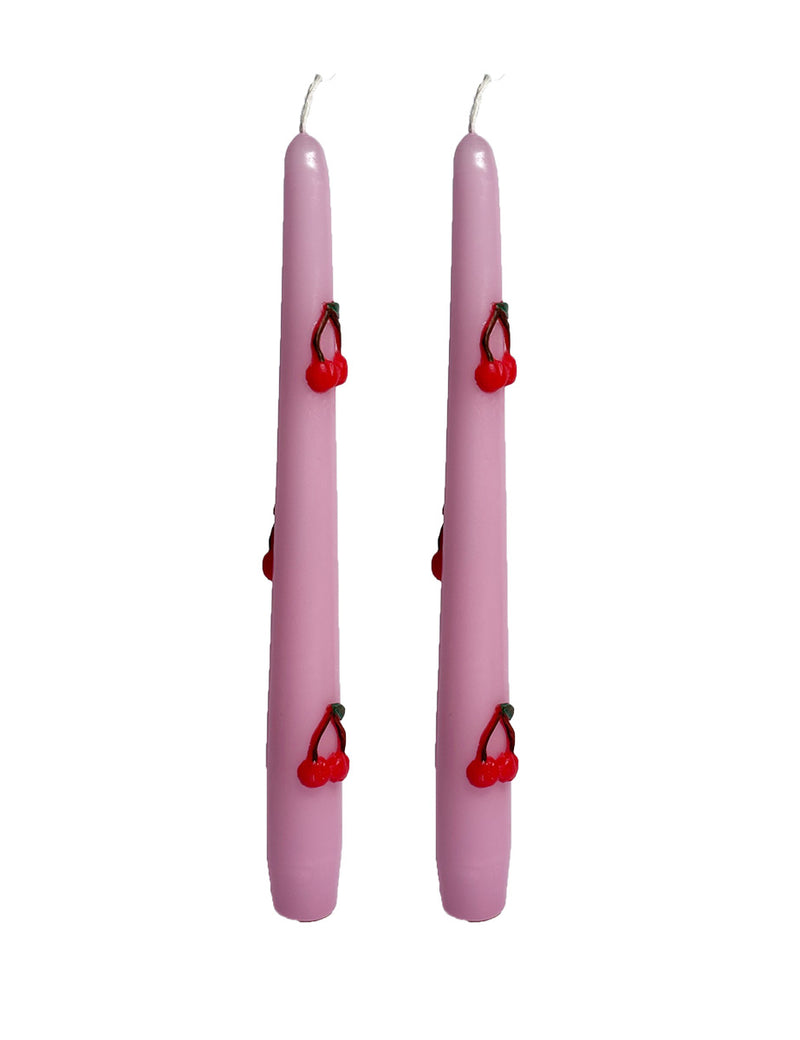 Cereria di Giorgio Dinerkaars - Kersen - Set van 2 - 25 cm
