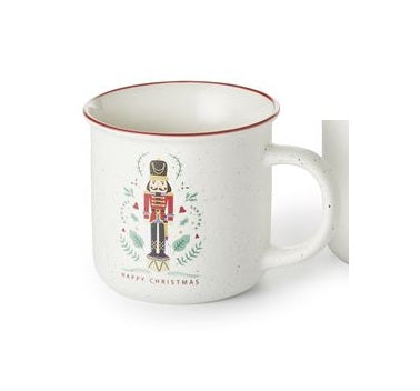ChaCult Nutcracker Beker - Rood - New Bone China - 350 ml