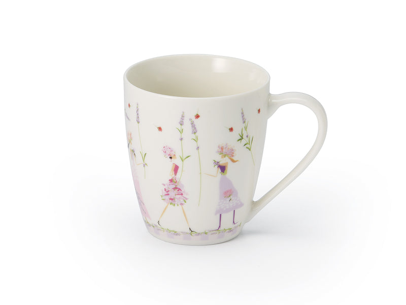 ChaCult Flower Girls Beker - Porselein - 300 ml