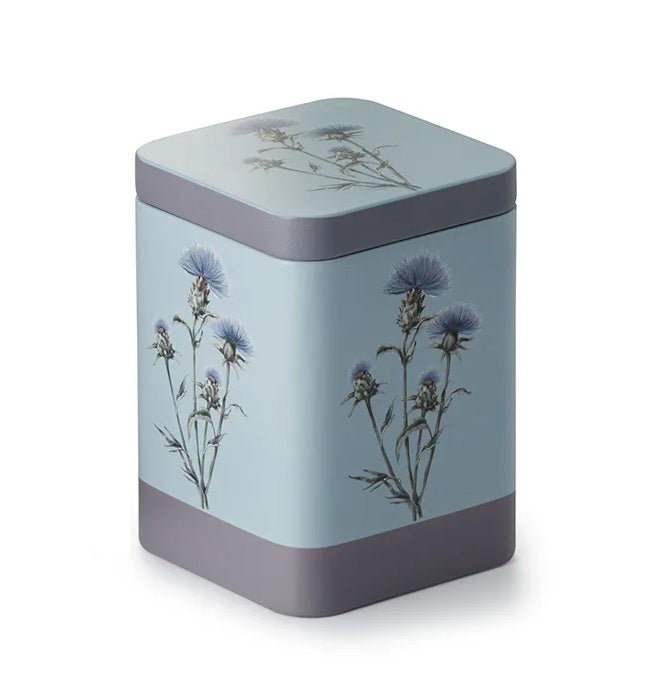 ChaCult Cardo Theeblik - Blauw - Metaal - 100 gram
