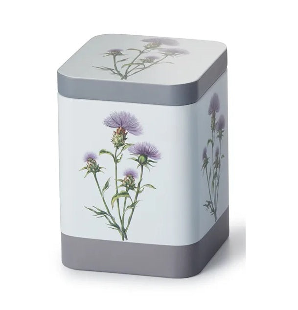 ChaCult Cardo Theeblik - Wit - Metaal - 100 gram