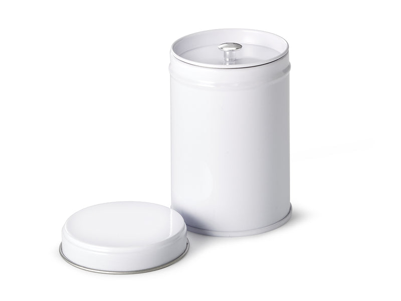 ChaCult Henri Theeblik - Wit - Metaal - 45 gram