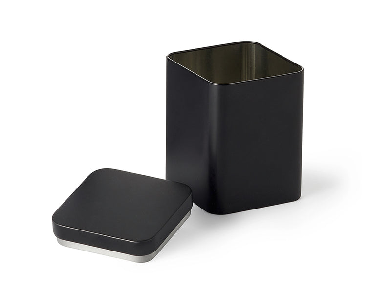 ChaCult Solo Theeblik - Zwart - Metaal - 100 gram