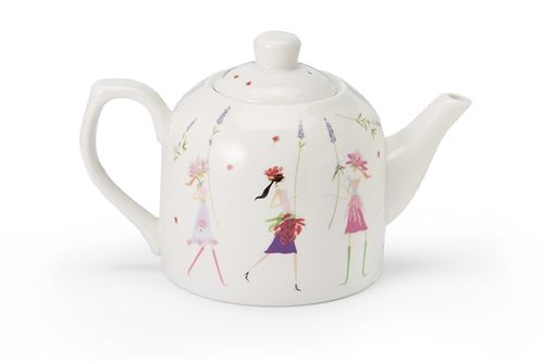 ChaCult Flower Girls Theepot - Porselein - 600 ml