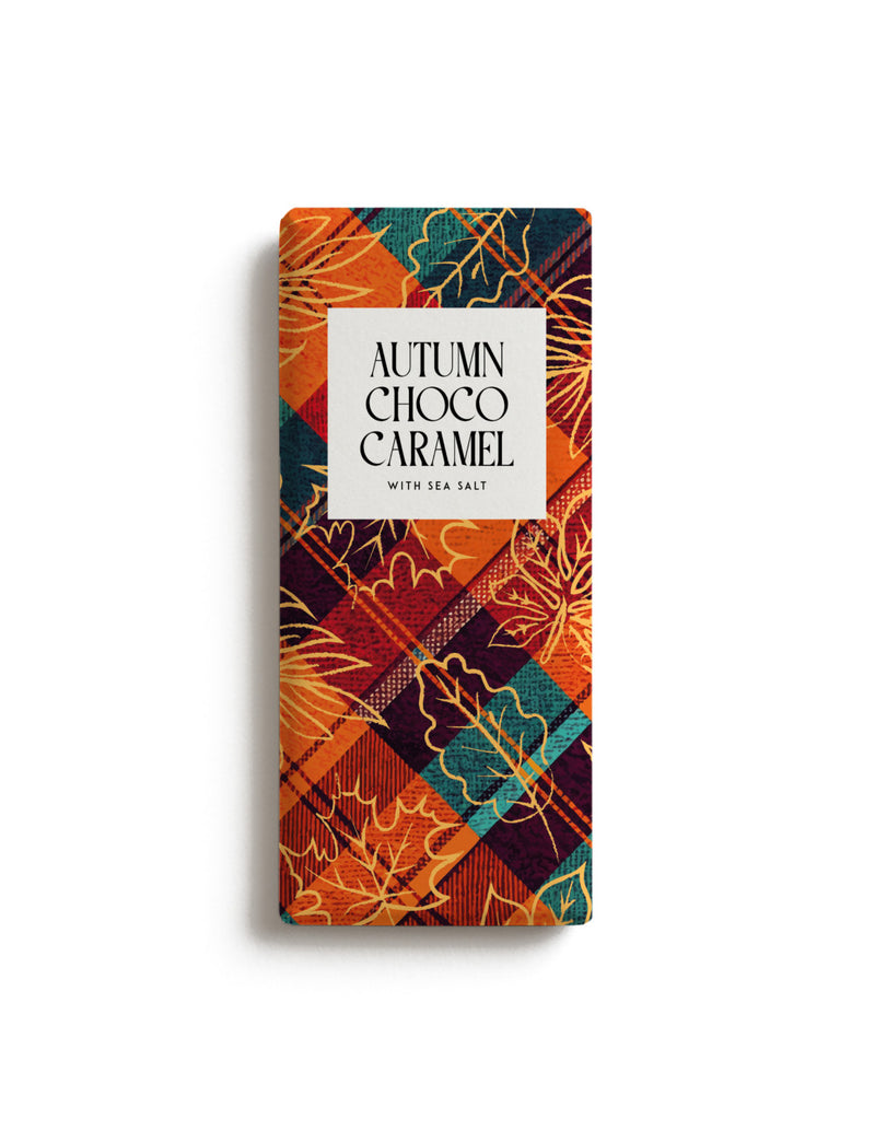 Autumn Choco Caramel Chocoladereep -  Melk - 100 gram