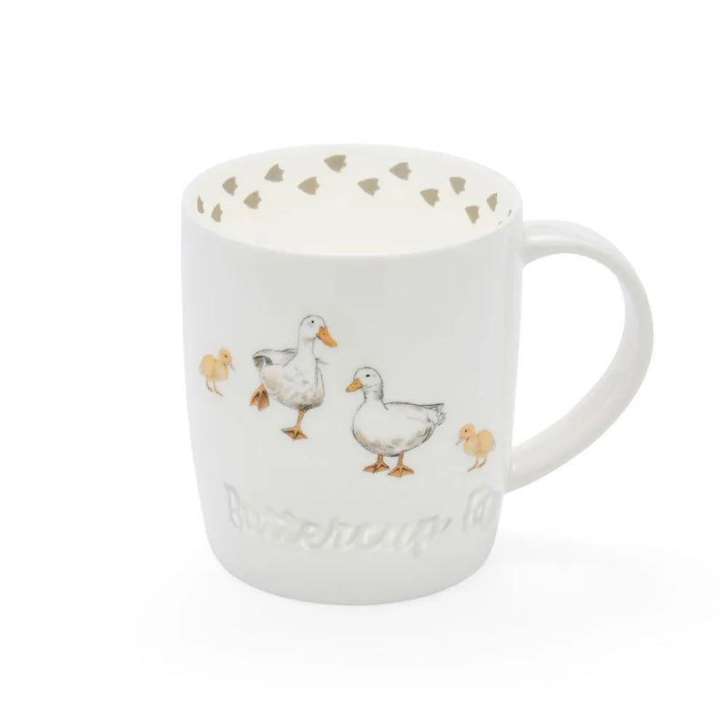 Cooksmart Buttercup Farm Ducks Beker - Eend - Fine China