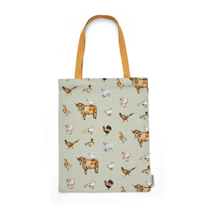 Cooksmart Buttercup Farm Draagtas - 100% Katoen - 35 cm x 44 cm