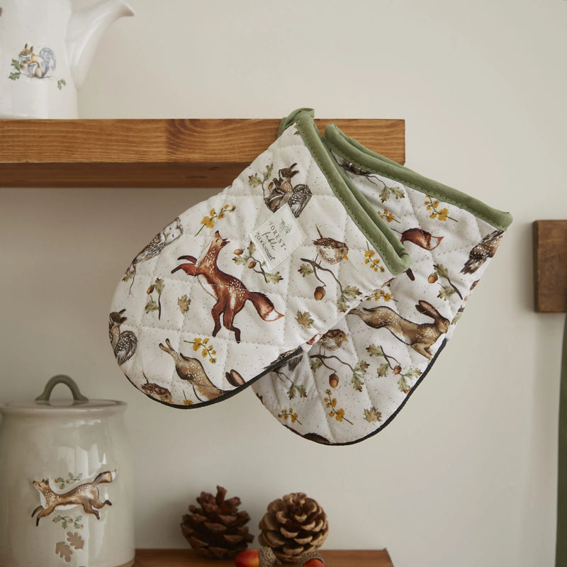 Cooksmart Forest Fable Magnetronwant - Set van 2