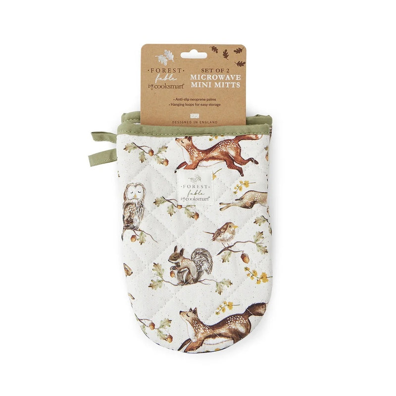 Cooksmart Forest Fable Magnetronwant - Set van 2