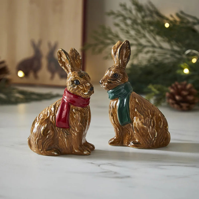 Cooksmart Heritage Hare Peper en Zout Stel - Aardewerk