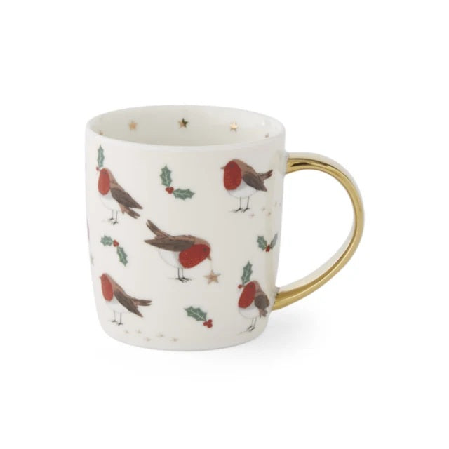 Cooksmart Robin's Retreat Beker - Fine China - 350 ml