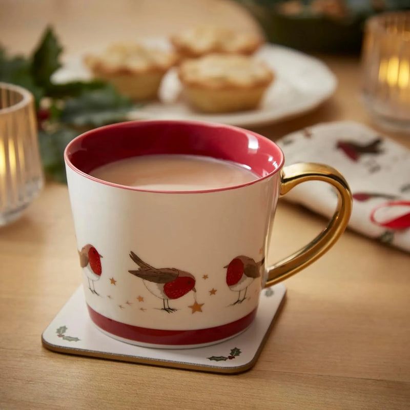 Cooksmart Robin's Retreat Beker - Fine China - 300 ml